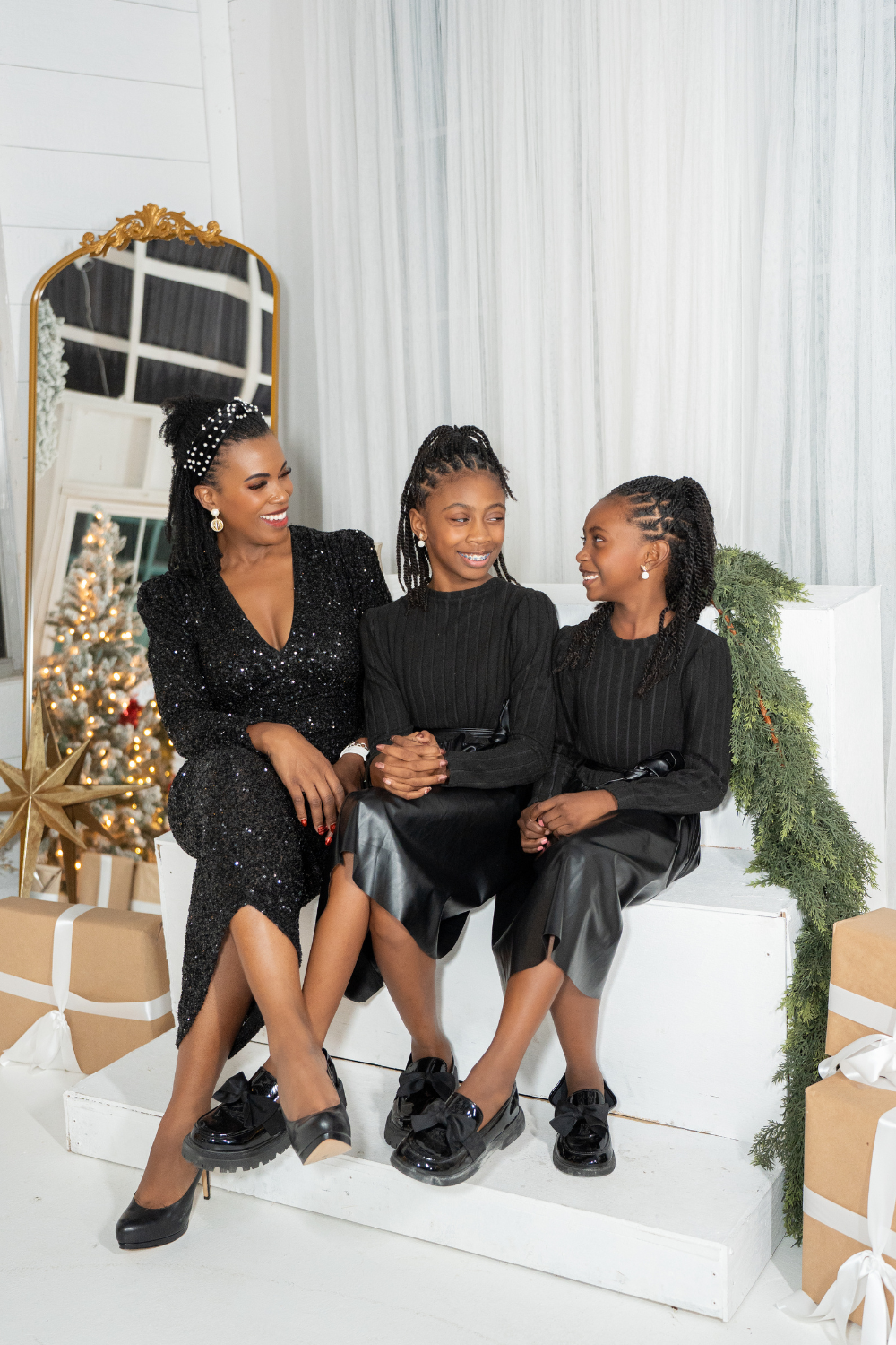 Gervase Ware and daughters